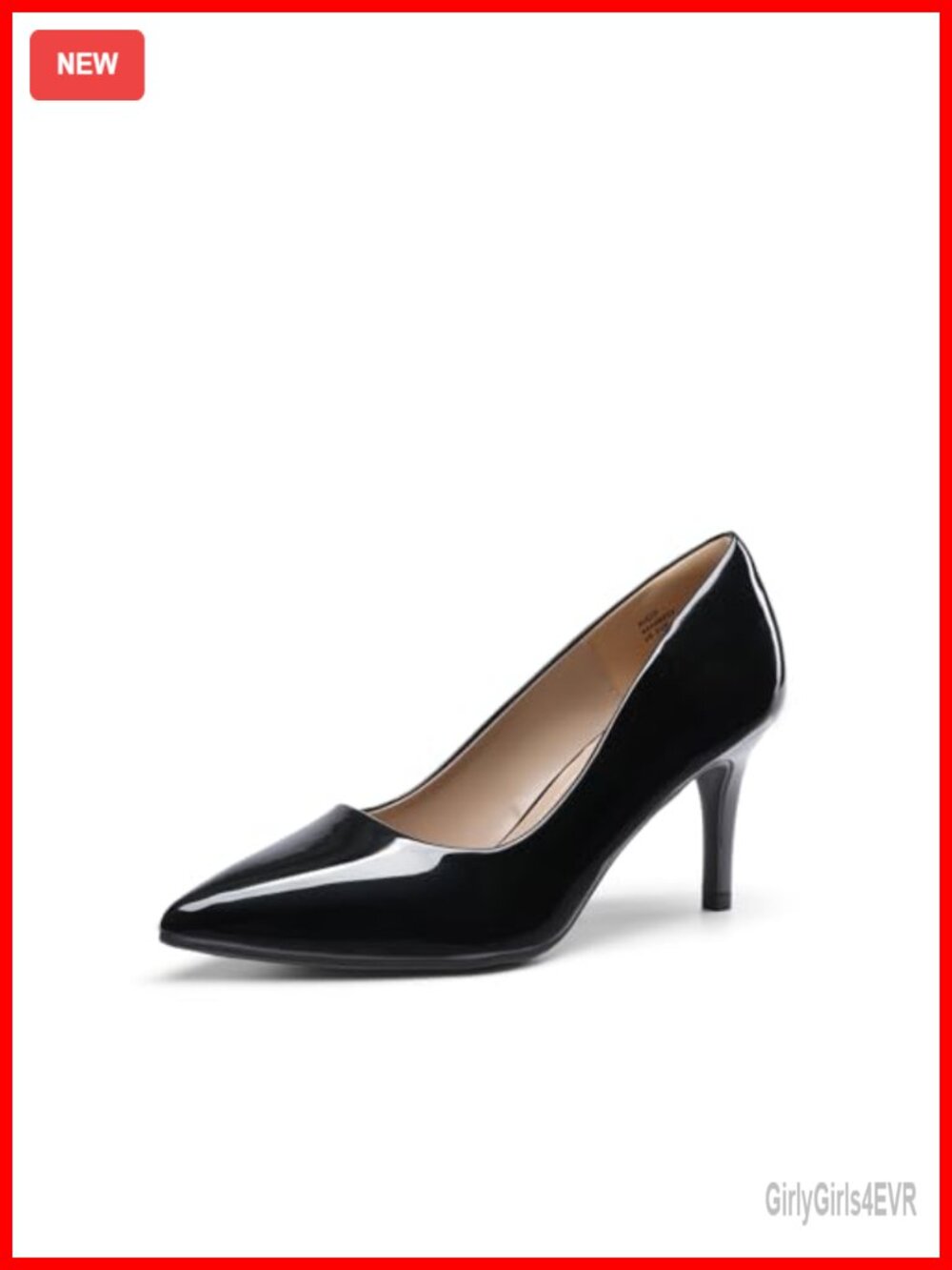 Women's 3 inch High Stiletto Heel Pointed Toe Pumps Dress Shoes